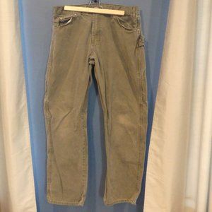 Men's Dickies Army Green Carpenter Jeans